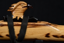 Tiger Myrtle Native American Flute, Minor, Mid G-4, #F22C